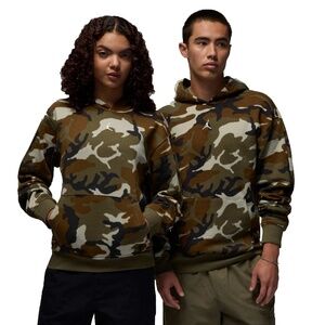 Jordan MVP Light Olive/Sail/Sail FV7434-380 Men's Camo Pullover Hoodie